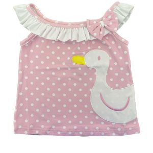 Vestito rosa oca Sardon