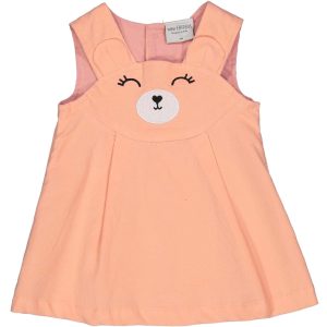 Vestito scamiciato orsetto rosa Birba