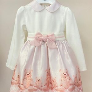 Vestito orsetti e fiocchi di neve Petit