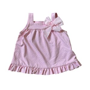 Vestito rosa pois Sardon