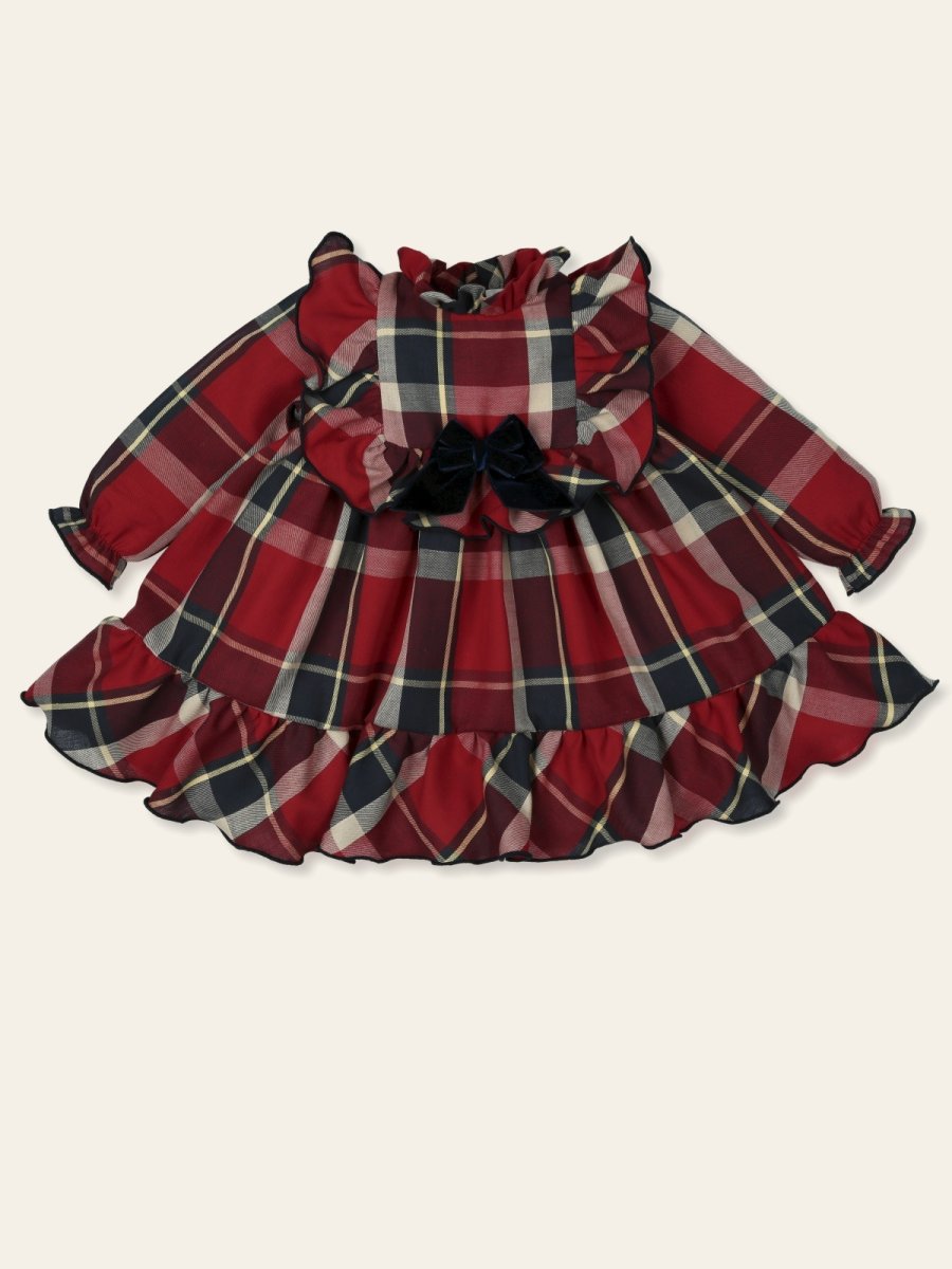 Vestito a quadri rosso Mac Ilusion