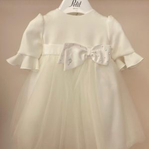 Vestito in tulle fiocco Petit